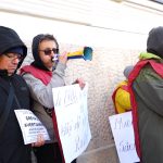 Protest la Poșta Mare Timișoara.Still005