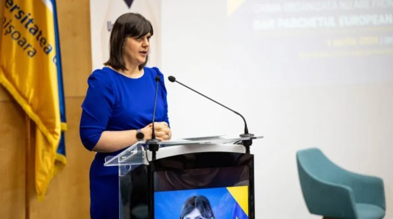 Laura Codruța Kövesi laudă Justiția din România. Ea spune că se află în top 3 la nivelul Uniunii Europene