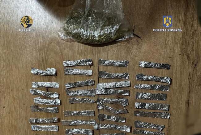 Percheziții în Timiș într-un dosar deschis pentru infracțiunea de trafic de droguri