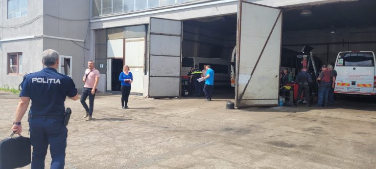 Amenzi de 72.000 de lei pentru o firmă de transport din Timișoara. Ce nereguli au găsit polițiștii?