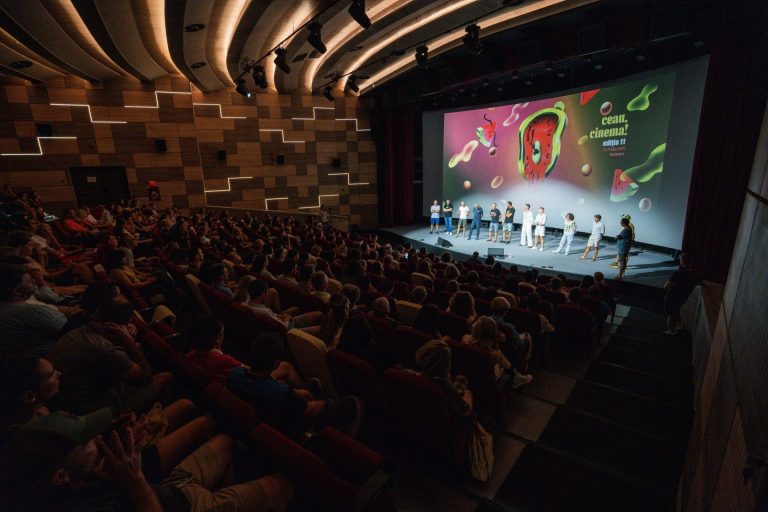 Proiecție de film adaptată pentru nevăzători la „Ceau, Cinema!”