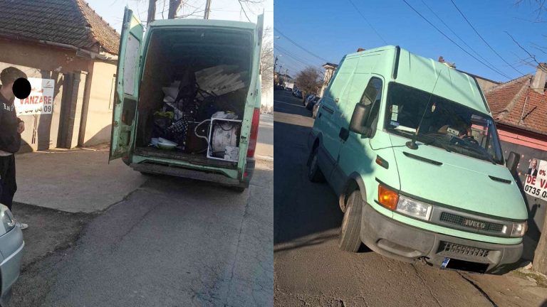 Poliția Locală a amendat câțiva cetățeni rromi care strângeau fier vechi de la populație
