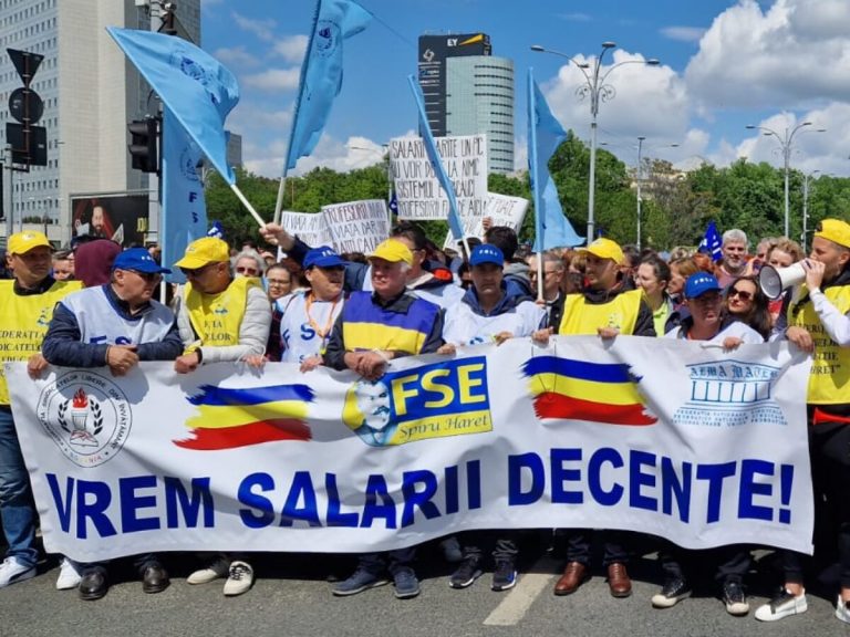 Șefii Federației Sindicatelor din Educație Spiru Haret cheamă profesorii la grevă | VIDEO