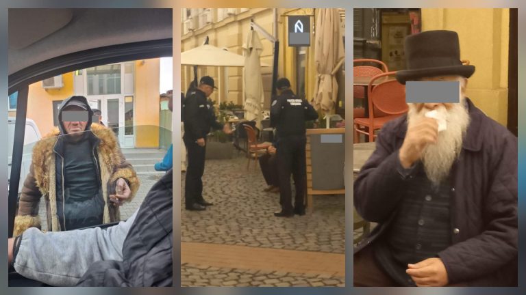110 persoane fără adăpost și cerșetori depistați în stradă de polițiștii locali în ultima lună  – numărul lor a scăzut ușor față de luna precedentă