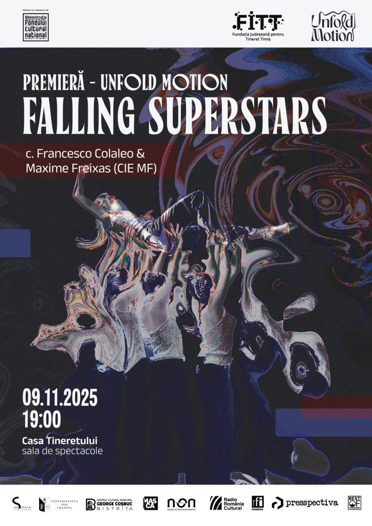 Falling Superstars, spectacol de dans contemporan în premieră la Timișoara