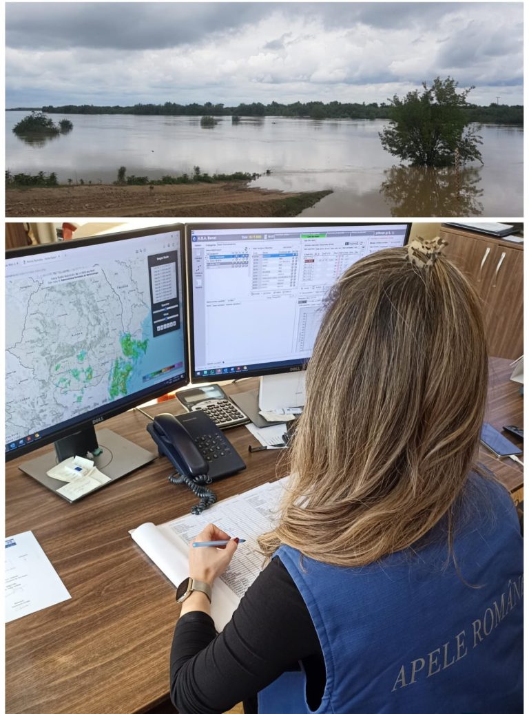 Exercițiu de simulare și verificare a fluxului informațional în situații de risc de inundații pe râul Bârzava