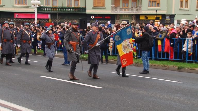 La Timișoara a fost sărbătorită Ziua Națională a României cu militari și copii | FOTO-VIDEO