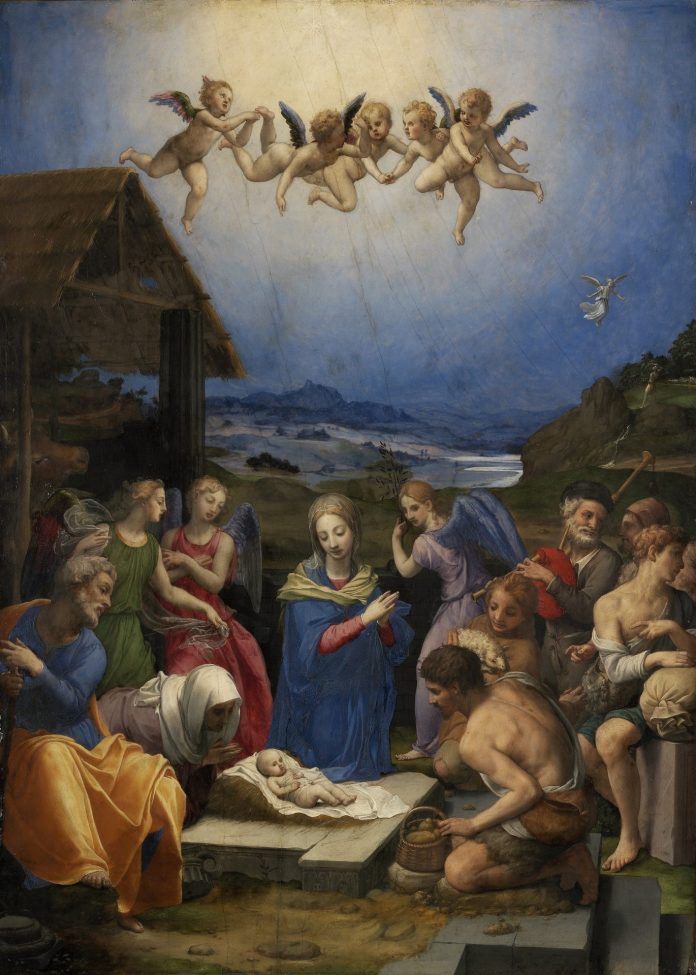 Worship_of_the_shepherds_by_bronzino