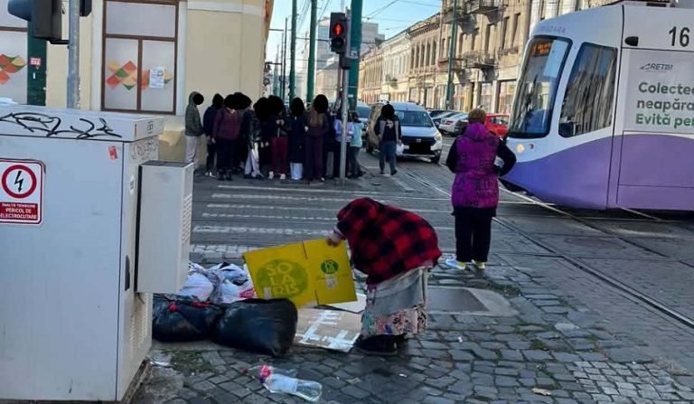 Numărul cerșetorilor și persoanelor fără adăpost depistate de polițiștii locali pe străzi a scăzut o dată cu venirea frigului – 75 de persoane predate serviciilor sociale în ultima lună