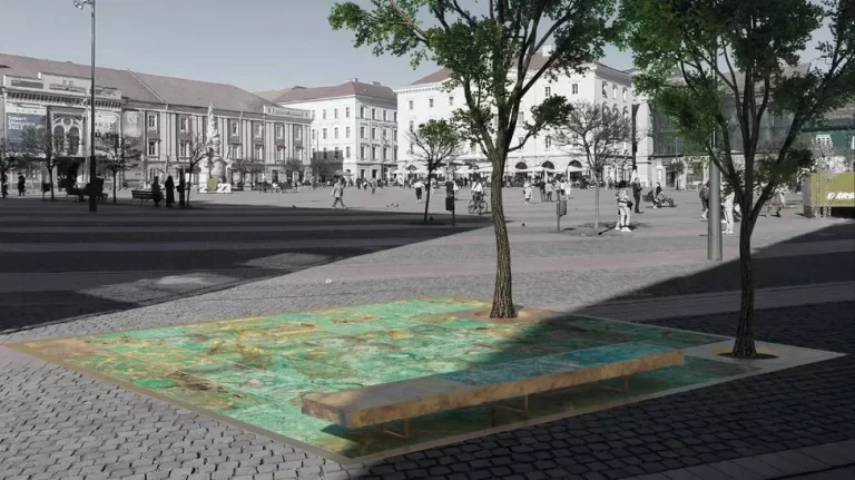 Un semn că istoria se repetă! Traseul Revoluției Române de la Timișoara va fi pavoazat cu granit turcoaz din Iran