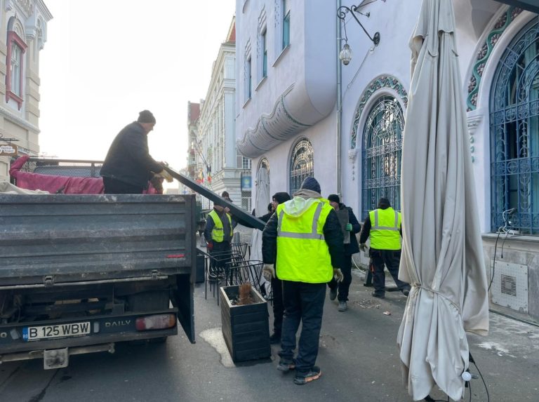 Municipalitatea asigură respectarea regulilor pentru terase în zona centrală