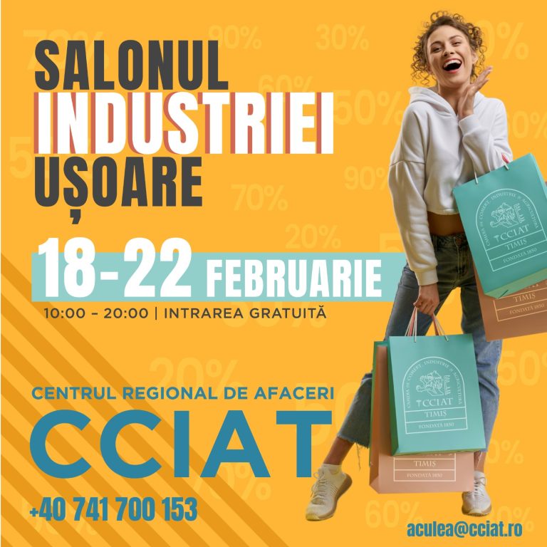 Salonul Industriei Ușoare, ediție specială de primăvară, cu idei de cadouri pentru Dragobete, 1 Martie și 8 Martie