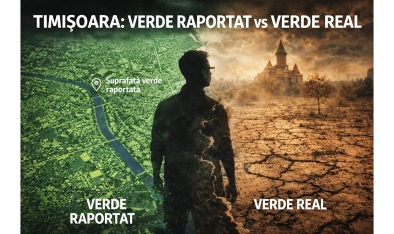 Minciunile ,,verzi și gogonate” ale administrației locale privind ,,Orașul Verde” din Timișoara