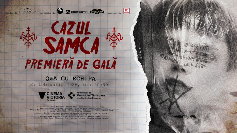Lansarea filmului „Cazul Samca” la Timișoara – primul thriller românesc construit ca „true-crime fake documentary”