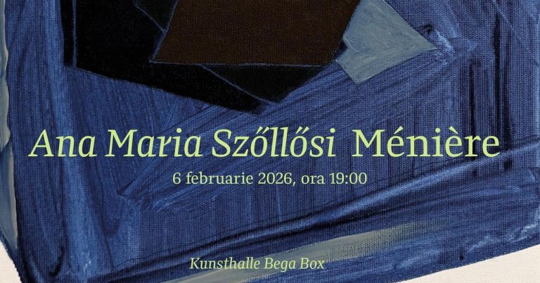 Ana Maria Szöllösi se prezintă în cadrul expoziției de pictură „Meniérè”