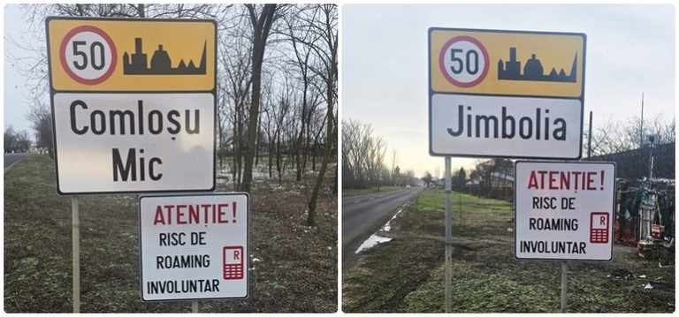 Noi indicatoare rutiere în zona de frontieră