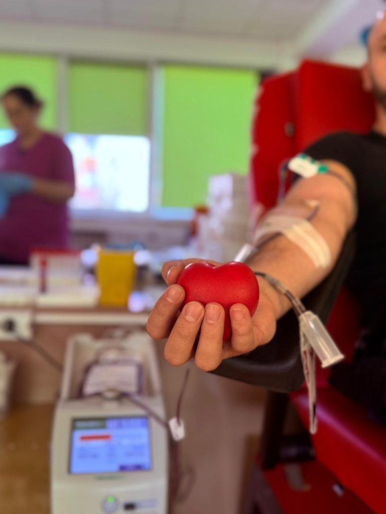 20 de jandarmi, o singură misiune să dăruiască viață „Donează sânge! Salvează o viață!”