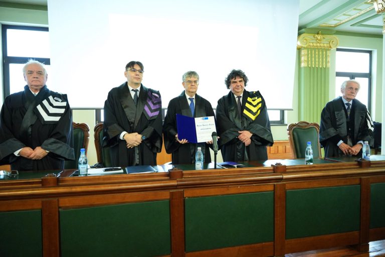 Punte între rigoarea tehnică și profunzimea filosofică: Academicianul Mircea Dumitru, Doctor Honoris Causa al  Universității Politehnica Timișoara