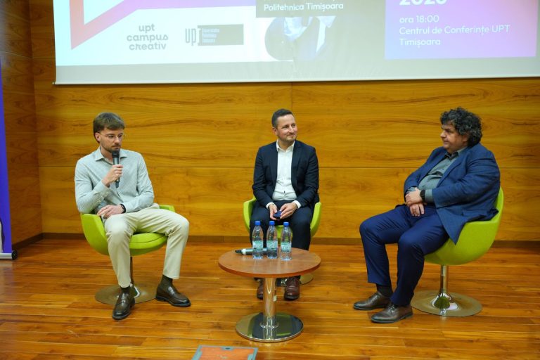 „Ce te faci după ce vei absolvi?” – dialog deschis despre viitor, între provocări reale și motive de optimism, la  Universitatea Politehnica Timișoara