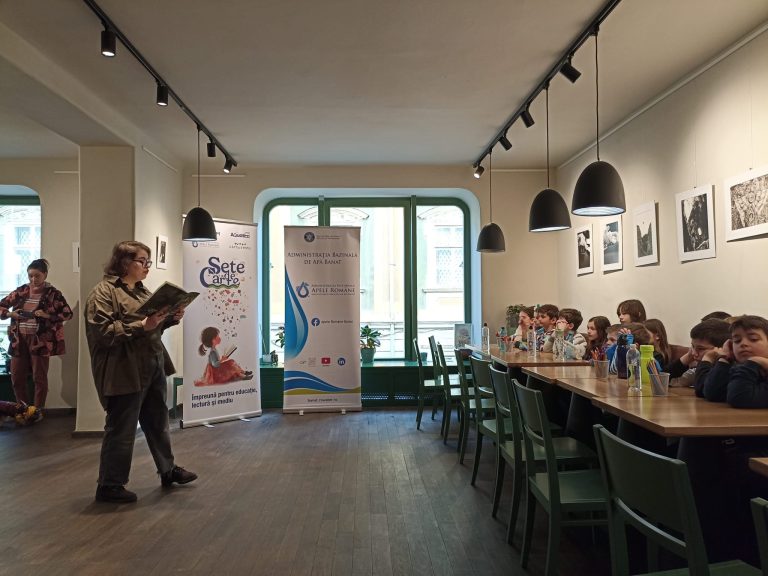 „Sete de Carte”: Ateliere de lectură și educație ecologică, dedicate Zilei Mondiale a Apei