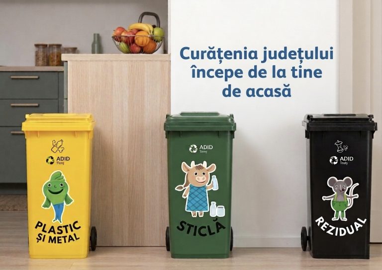Curățenia județului începe de la tine de acasă Ghid pentru colectarea separată a deșeurilor