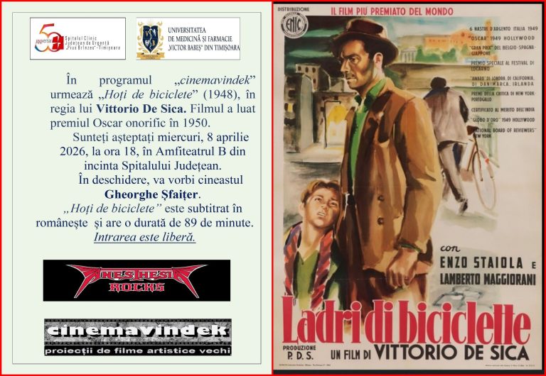 La „cinemavindek” ̶ ̶ „Hoți de biciclete”, premiat cu Oscar în 1950