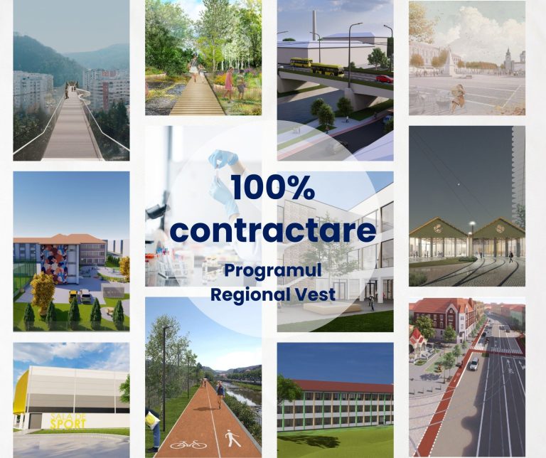 ADR Vest a depășit pragul de 100% contractare în Programul Regional Vest