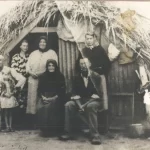 Familia Mixici în Bărăgan FOTO Biblioteca Central Universitară Timişoara