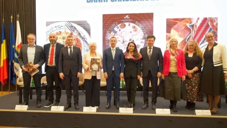 Banatul a obținut oficial titlul de Regiune Gastronomică Europeană 2028 / VIDEO