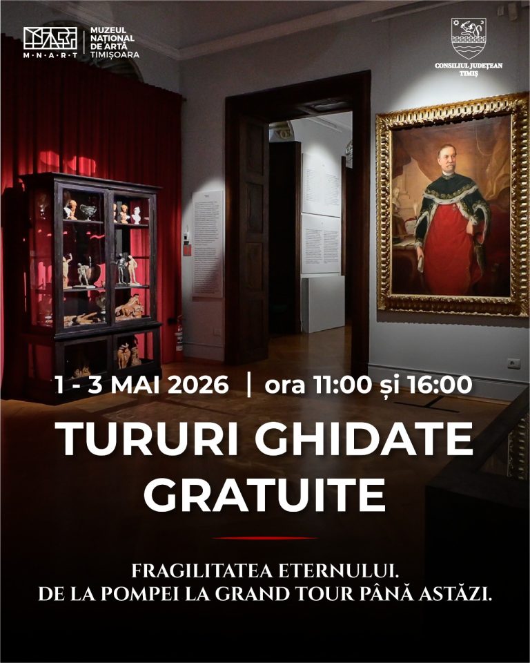 Ultima săptămână de vizitare a expoziției „Fragilitatea Eternului” la Muzeul Național de  Artă Timișoara