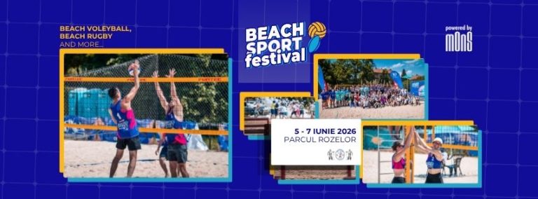 Maraton de sport și distracție pe nisip: Beach Sport Festival by MONS revine la Timișoara