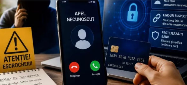 AVERTISMENT: continuă apelurile telefonice frauduloase ale unor persoane care se recomandă inspectori ANAF