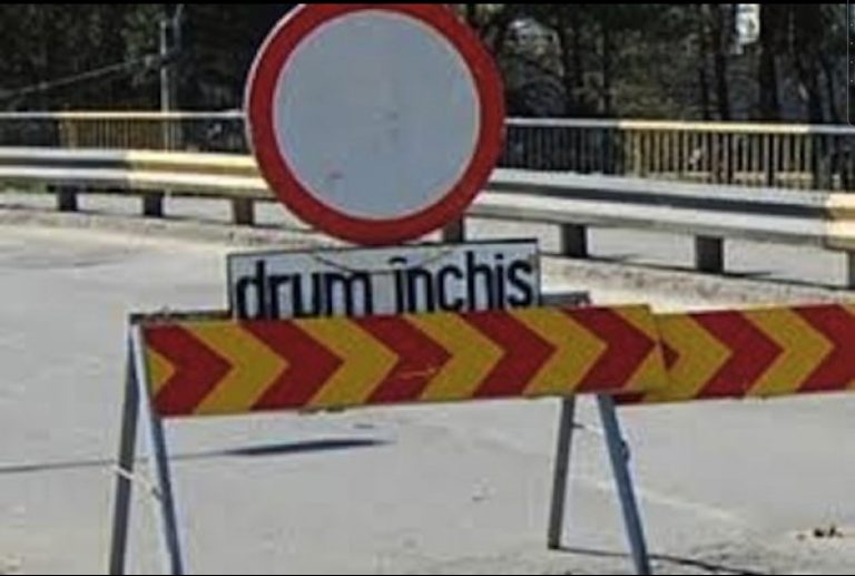 Închidere temporară a circulației pe DJ 609D – strada Aeroportului, în comuna Ghiroda